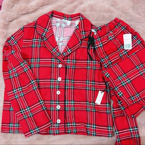 Forever 21 Other - Forever 21 Plaid Red Pajamas